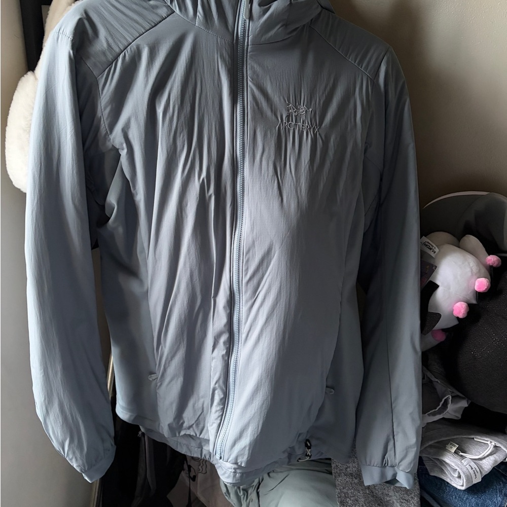 Arc'teryx Light Gray Hooded Jacket